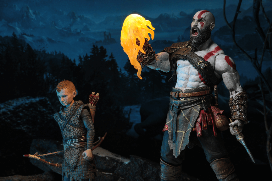 Neca Ultimate Kratos & Atreus Set 2 Figuras 18 cm God of War 2018
