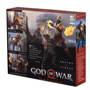 Neca Ultimate Kratos & Atreus Set 2 Figuras 18 cm God of War 2018