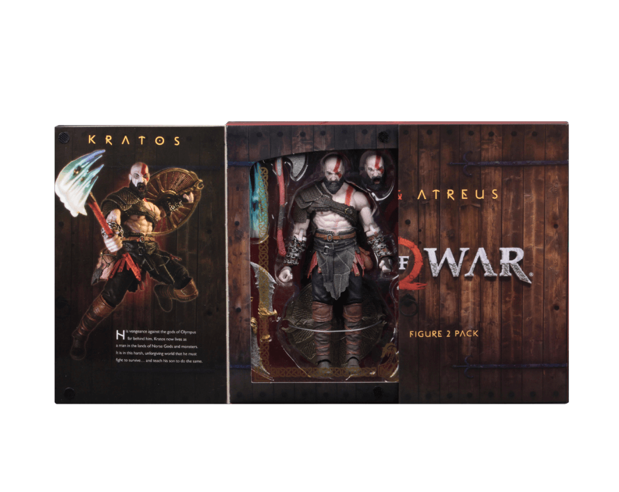 Neca Ultimate Kratos & Atreus Set 2 Figuras 18 cm God of War 2018