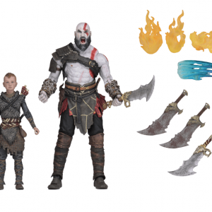 Neca Ultimate Kratos & Atreus Set 2 Figuras 18 cm God of War 2018