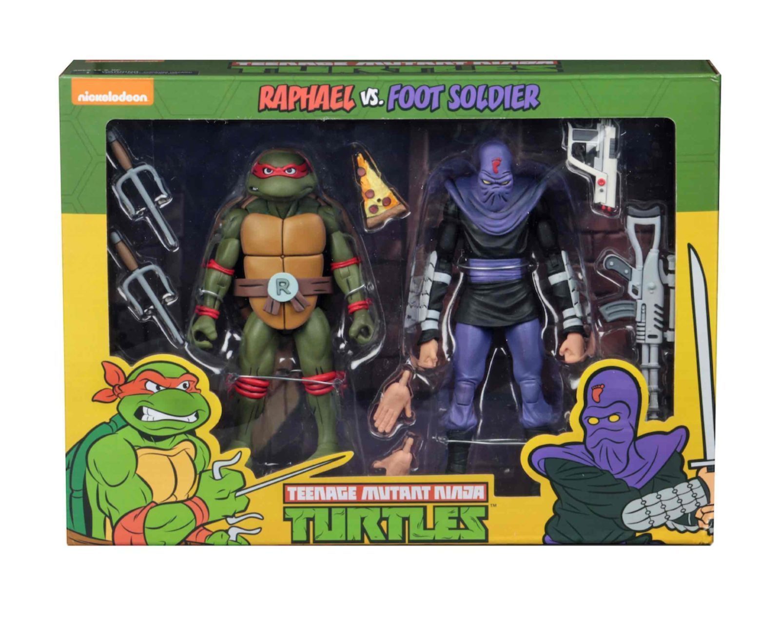 Raphael & Foot Soldier Pack Scale Action Figure TMNT - EndormoonStore
