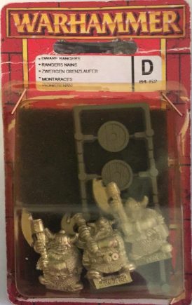 Warhammer Dwarf Rangers Ref 84-52