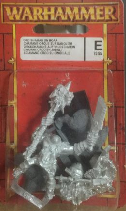 Warhammer Orc Shaman on Boar Ref 89-55