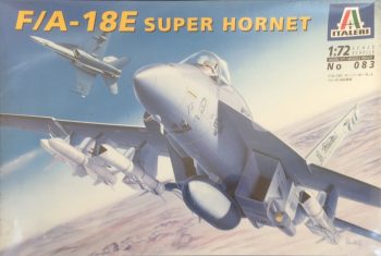 Italeri F/A-18 E Super Hornet Ref 083 Escala 1:72