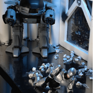 Robocop ED-209 Figura con Sonido