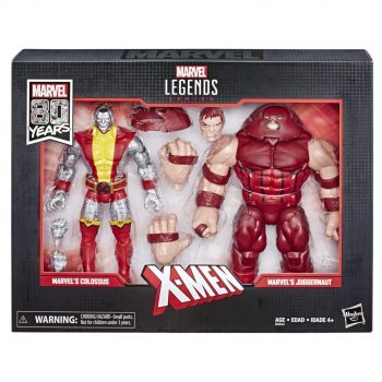 Marvel Legends 80TH Anniversary Set Colossus vs Juggernaut