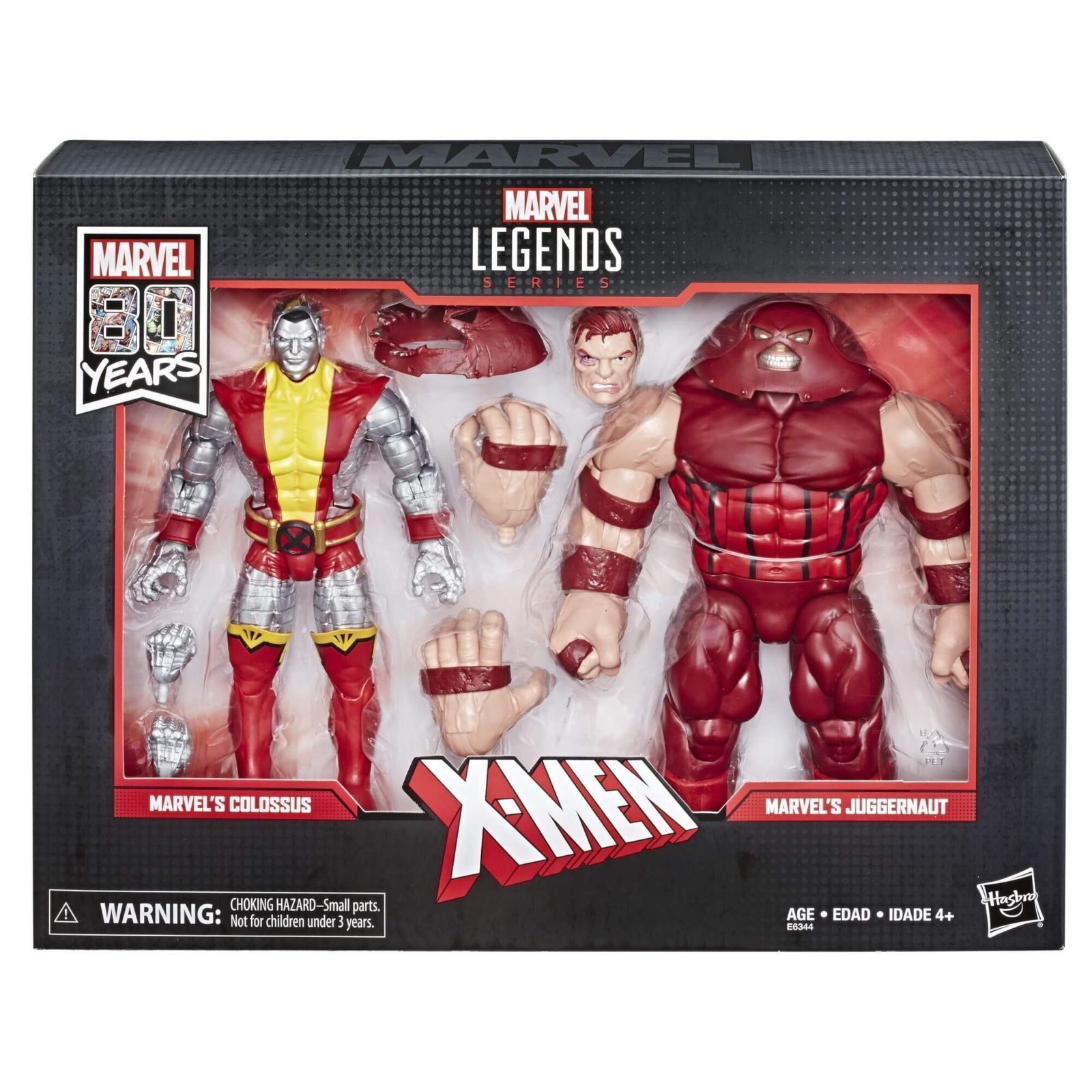 Marvel Legends 80TH Anniversary Set Colossus vs Juggernaut