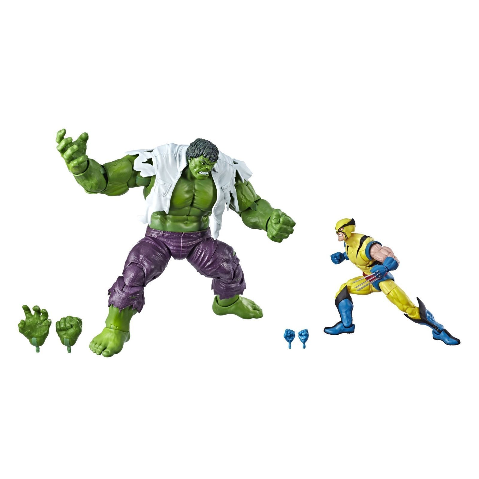 Marvel Legends 80TH Anniversary Set Wolverine + Hulk