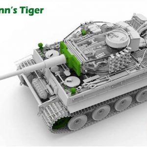 RFM Tiger Early Production W/ Full Interior & Clear Parts & Workable Track Links