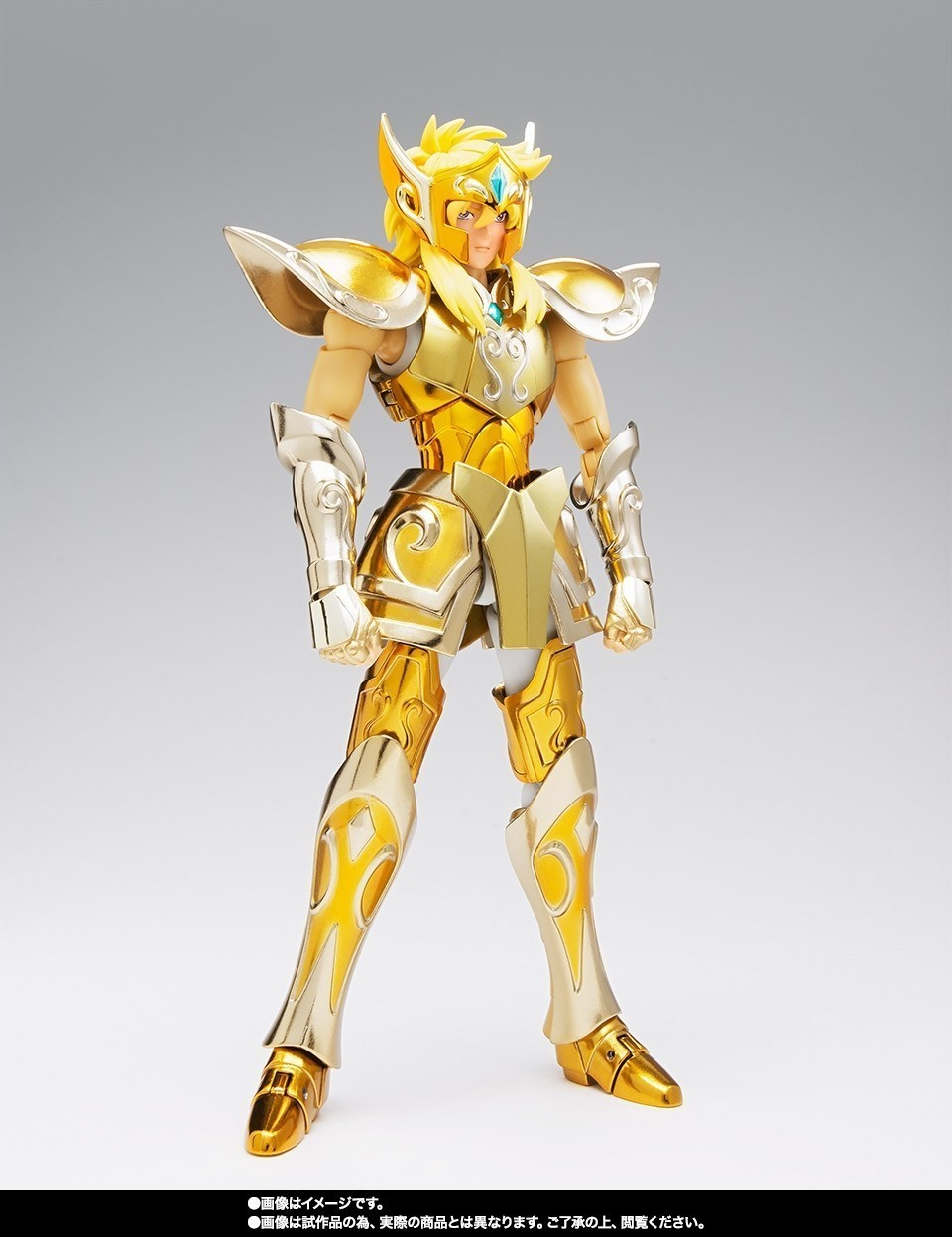 Hyoga Armadura Oro Acuario Saint Seiya Myth Cloth Ex
