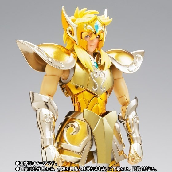 Hyoga Armadura Oro Acuario Saint Seiya Myth Cloth Ex