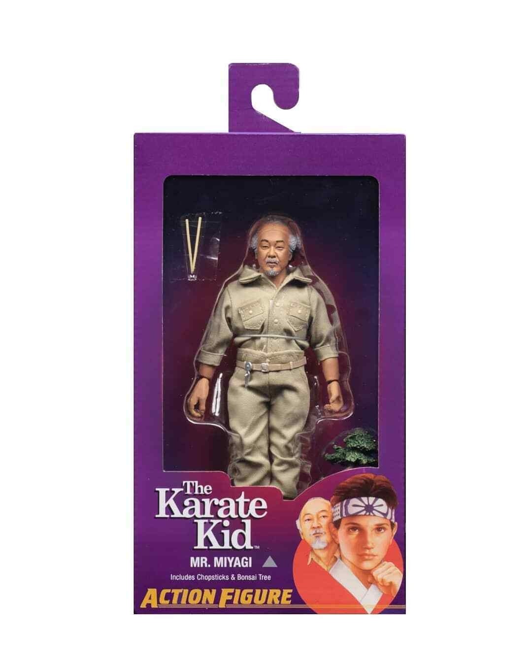 Karate Kid 1984 MR. Miyagi Clothed Action Figure