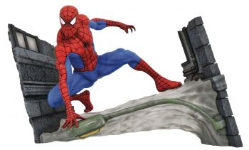 Spider-Man Webbing Marvel Comic Gallery PVC Diorama
