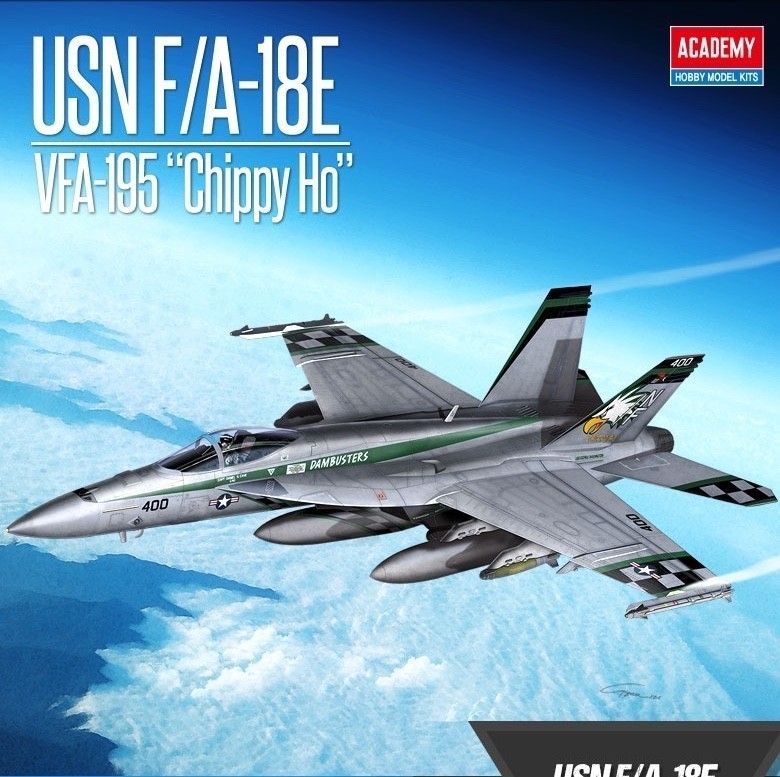 Academy USN F/A 18E VFA-195 Chippu Ho