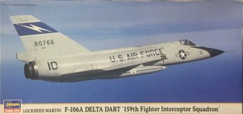 Hasegawa F-106A Delta Dart 159th Figther Interceptor Squadron