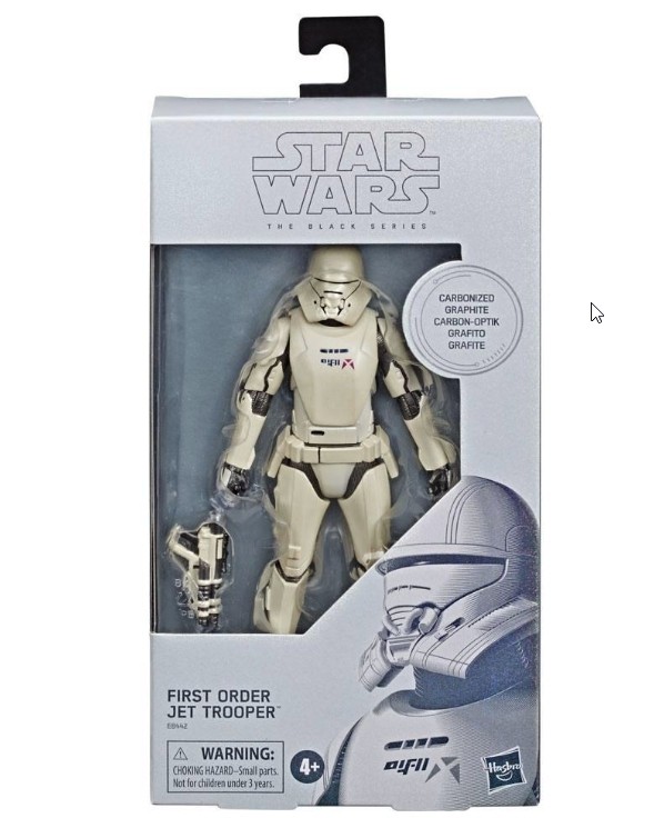 Jet Trooper First Order Carbonized Star Wars Black Series