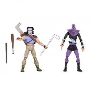Casey Jones & Foot Soldier Pack 2 Scale Action Figure TMNT Cartoon Series 3