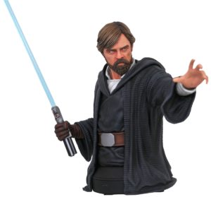 Luke Skywalker Resin Mini Bust Star Wars The Last Jedi Crait Scale 1/6
