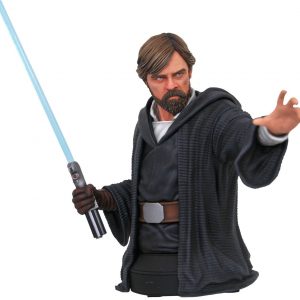 Luke Skywalker Resin Mini Bust Star Wars The Last Jedi Crait Scale 1/6
