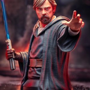 Luke Skywalker Resin Mini Bust Star Wars The Last Jedi Crait Scale 1/6