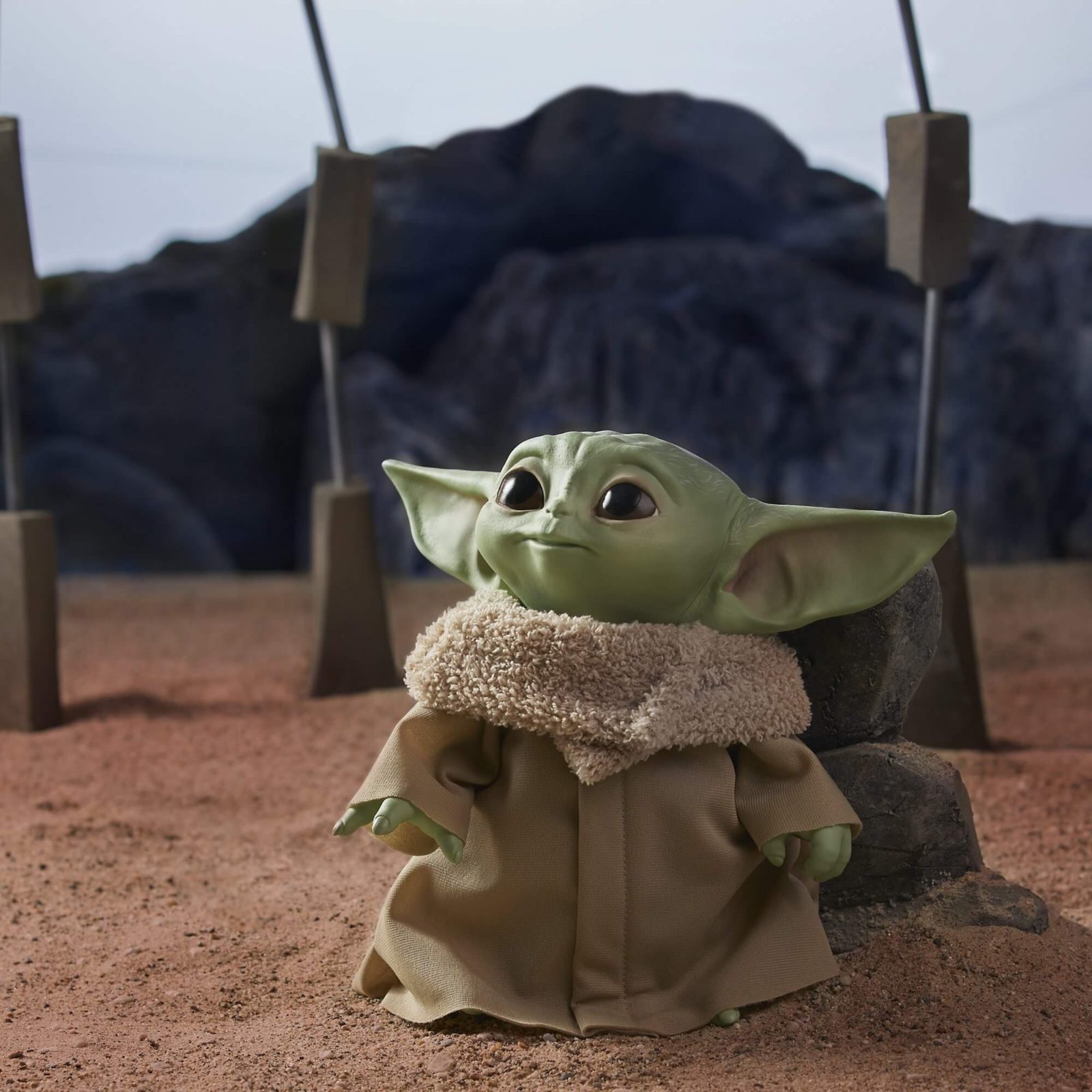 The Child Baby Yoda The Mandalorian Peluche con sonido 19 cm