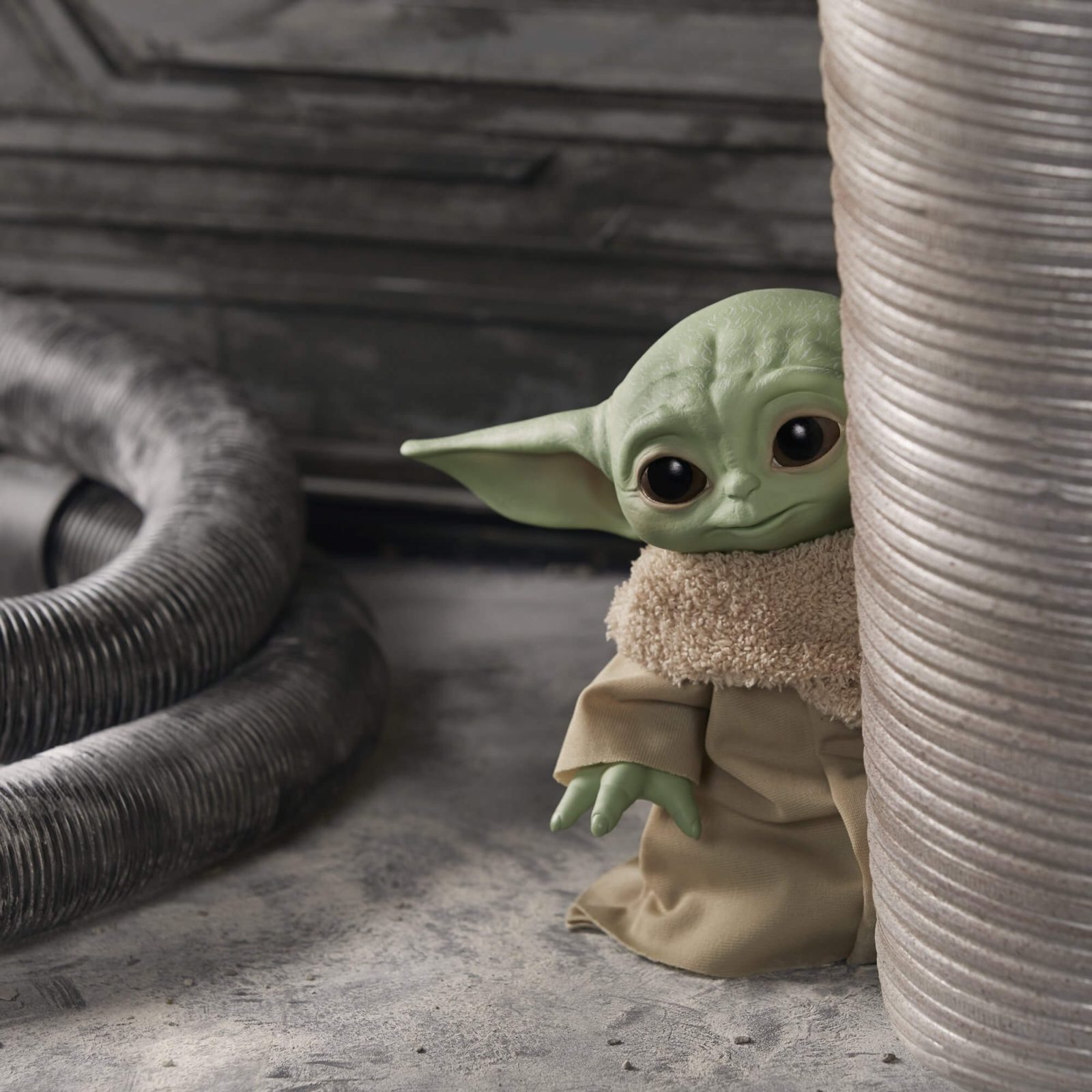 The Child Baby Yoda The Mandalorian Peluche con sonido 19 cm