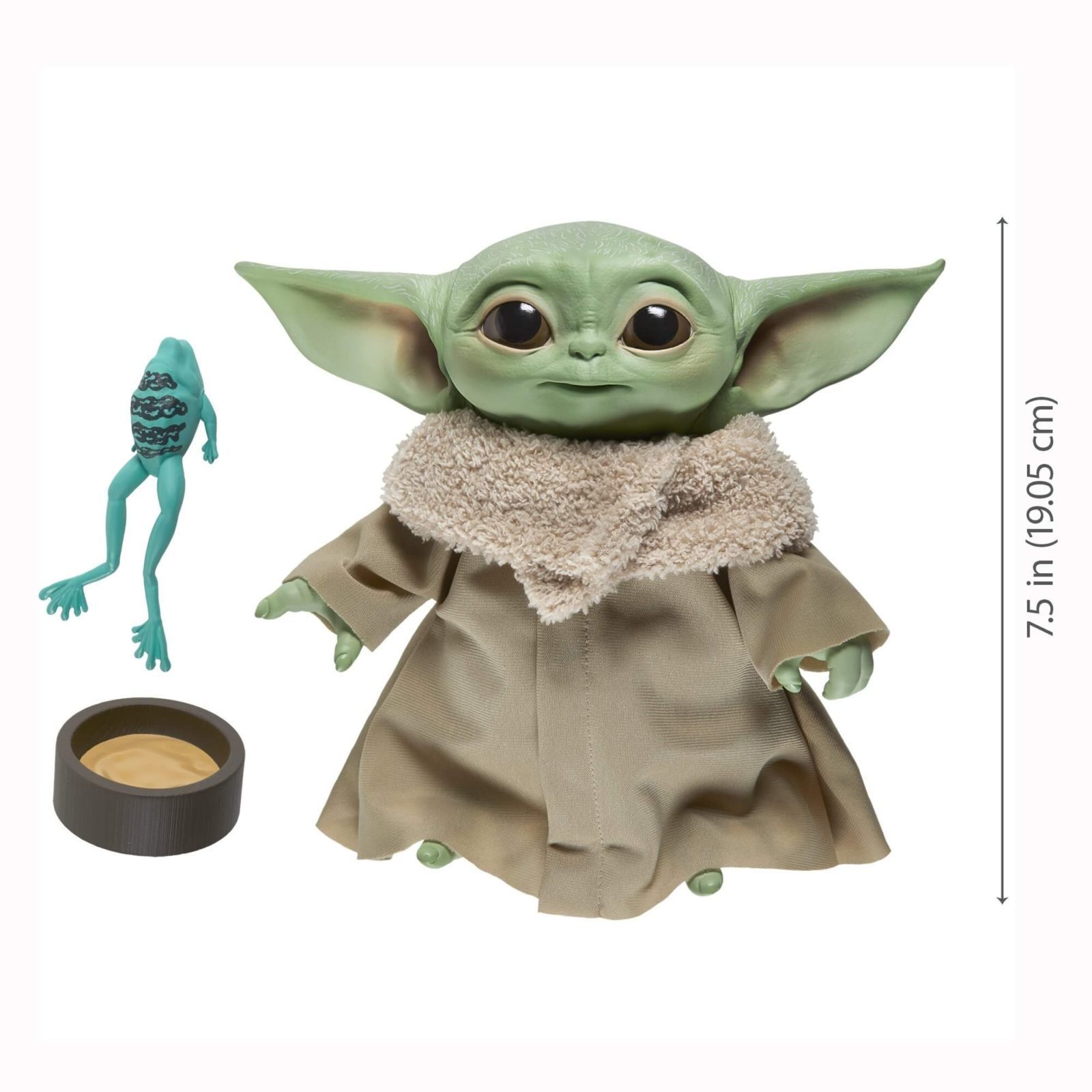 The Child Baby Yoda The Mandalorian Peluche con sonido 19 cm