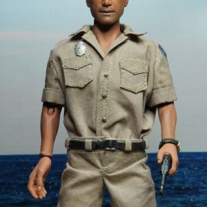 Jefe Martin Brody Tiburón Jaws Clothed Action Figure