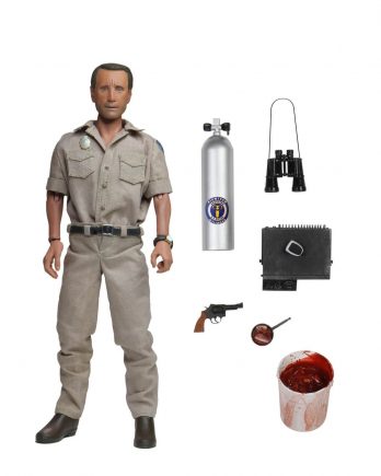 Jefe Martin Brody Tiburón Jaws Clothed Action Figure