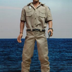 Jefe Martin Brody Tiburón Jaws Clothed Action Figure