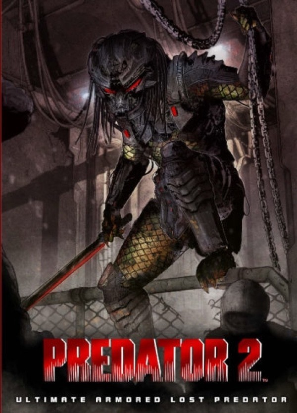 Ultimate Armored Lost Predator Scale Action Figure Predator 2