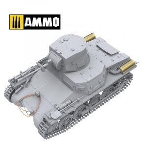 AMMO Panzer I Ausf. A Breda, Spanish Civil War light tank Rf 8503 Escala 1:16