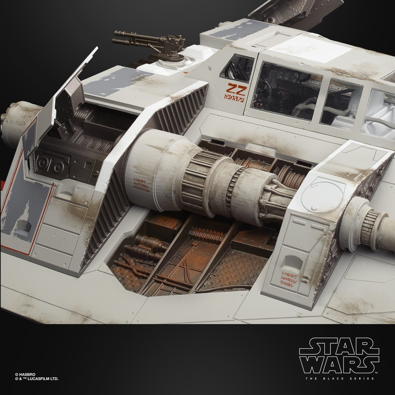 Star Wars The Black Series Snowspeeder Vehicle and Dak Ralter Replica The Empire Strikes Back