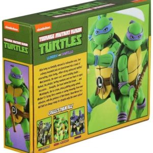 Leonardo & Donatello Pack Scale Action Figure TMNT Cartoon Series 2