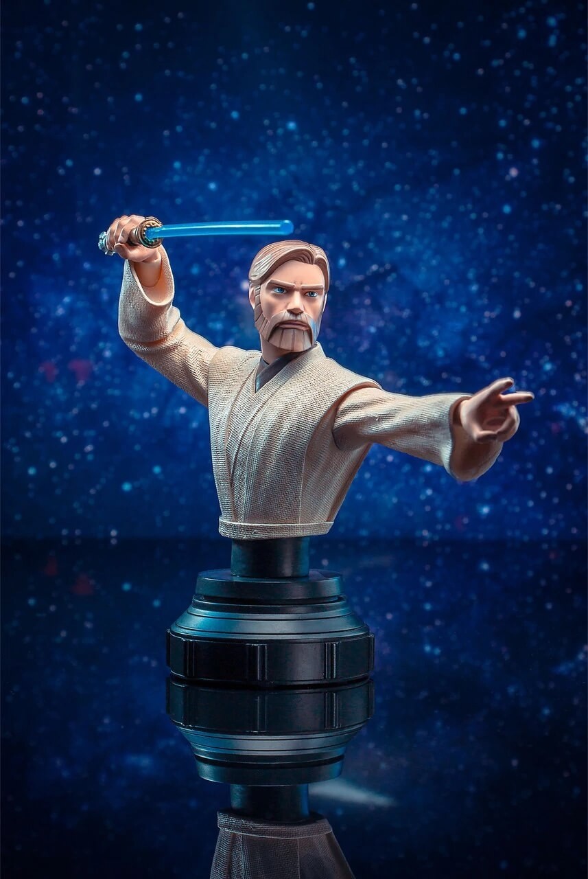 Obi-Wan Kenobi Animated Mini Bust Star Wars The Clone Wars