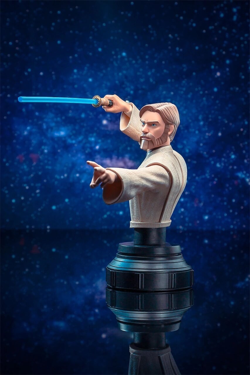 Obi-Wan Kenobi Animated Mini Bust Star Wars The Clone Wars