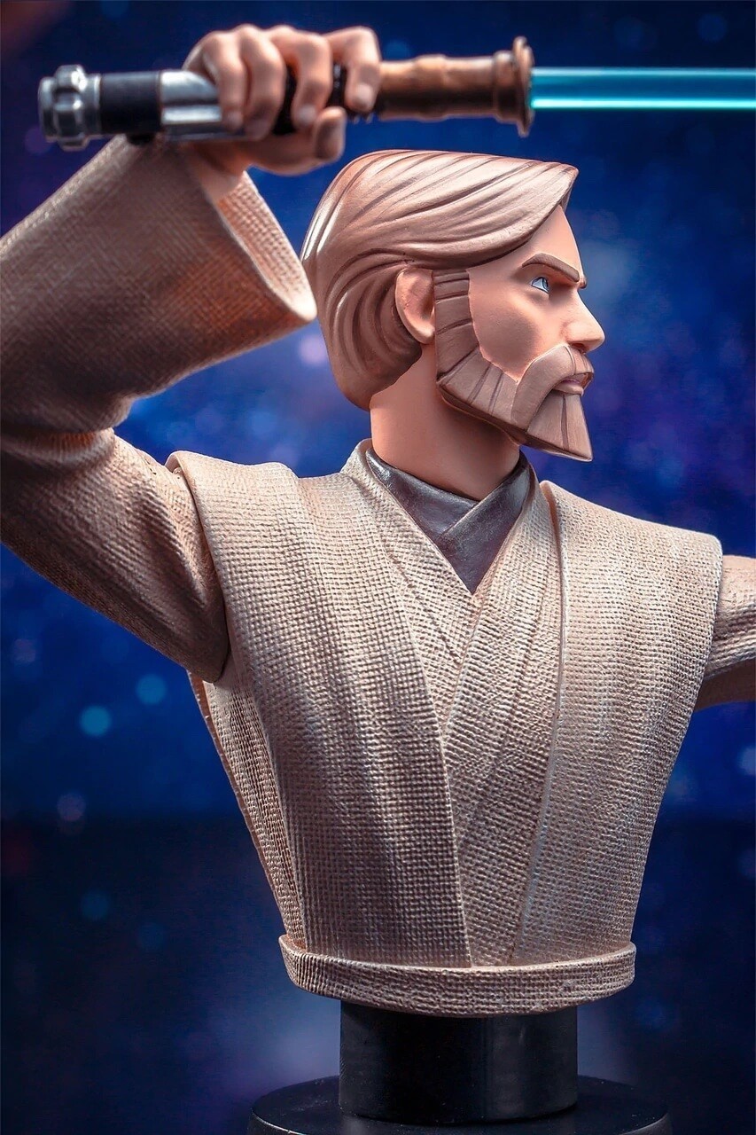 Obi-Wan Kenobi Animated Mini Bust Star Wars The Clone Wars