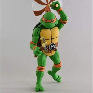 Raphael & Michelangelo Pack Scale Action Figure TMNT Cartoon Series 2