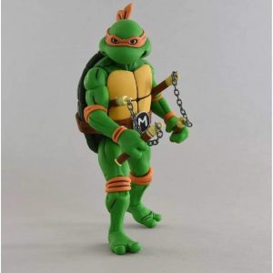 Raphael & Michelangelo Pack Scale Action Figure TMNT Cartoon Series 2