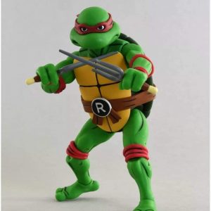 Raphael & Michelangelo Pack Scale Action Figure TMNT Cartoon Series 2