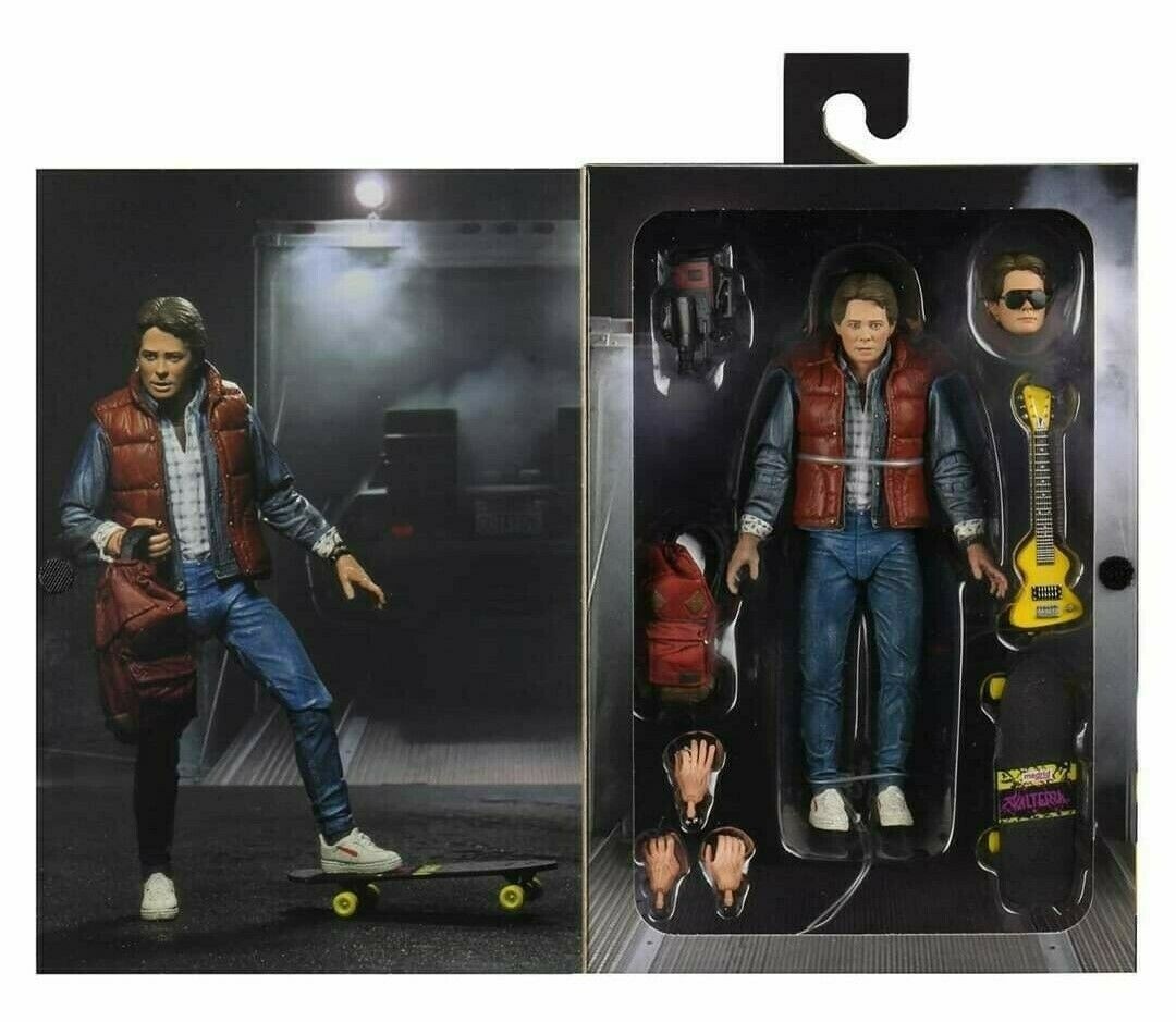 Ultimate Marty Mcfly Scale Action Figure Back To The Future