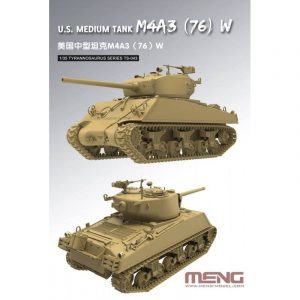 Meng U.S Medium Tank M4A3 (76) W Sherman TS-043