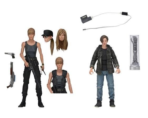 Sarah Connor y John Connor Terminator 2 Scale Action Figure