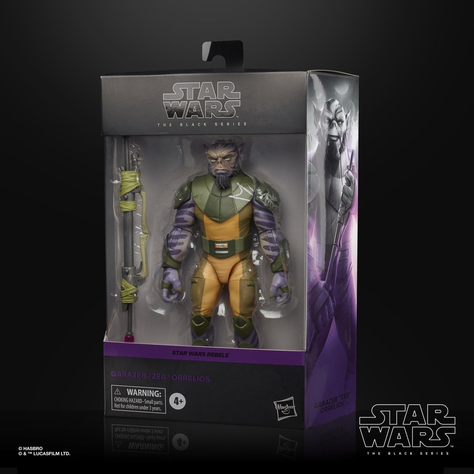Star Wars The Black Series Garazeb Zeb Orrelios Deluxe Figure
