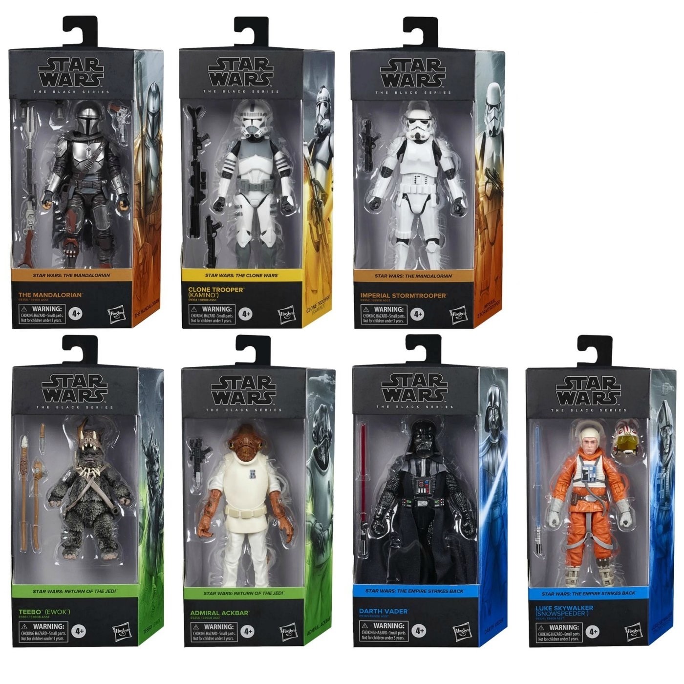 Surtido Star Wars The Black Series Figures Wave 3 Case