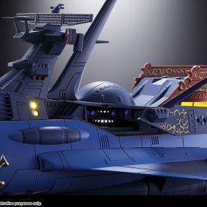 Gx-93 Space Pirate Battleship Arcadia Captain Harlock Soul of Chogokin
