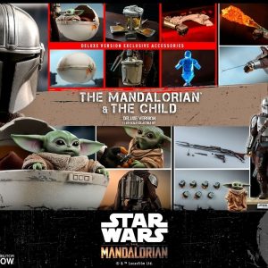 Hot Toys The Mandalorian and The Child Sixth Scale Deluxe Version