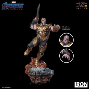 Iron Studios Thanos Deluxe Avengers Endgame BDS Art