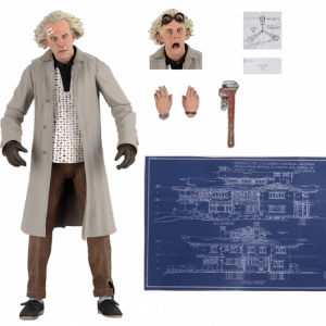 Ultimate Doc Brown Scale Action Figure Back To The Future