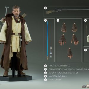 Sideshow Star Wars Mythos Obi-Wan Kenobi Sixth Scale Figure